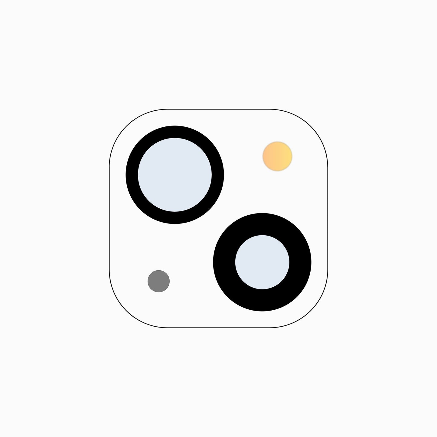 iPhone 14 Series Back Camera Lens – 3C EASY Replacement Part (Aftermarket)