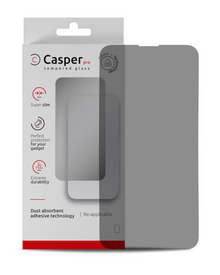 iPhone 15 Plus / 16 Plus (Privacy, 9H) Casper Pro Tempered Glass Screen Protector