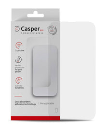 Casper Pro Tempered Glass Screen Protector – iPhone 15 Pro Max (9H, HD Clear)
