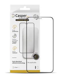 Casper Pro Silicone Tempered Glass Screen Protector – iPhone XS Max / 11 Pro Max (Silicone Edge, HD Clear)