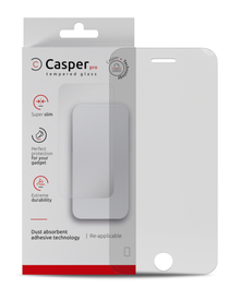 iPhone 6 Plus / 6S Plus / 7 Plus / 8 Plus (Clear 9H, HD) Casper Pro Tempered Glass Screen Protector