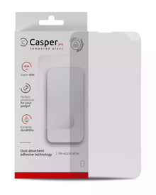 Casper Pro Matte Tempered Glass Screen Protector – iPhone 15 Plus / 16 Plus (9H, Anti-Glare)
