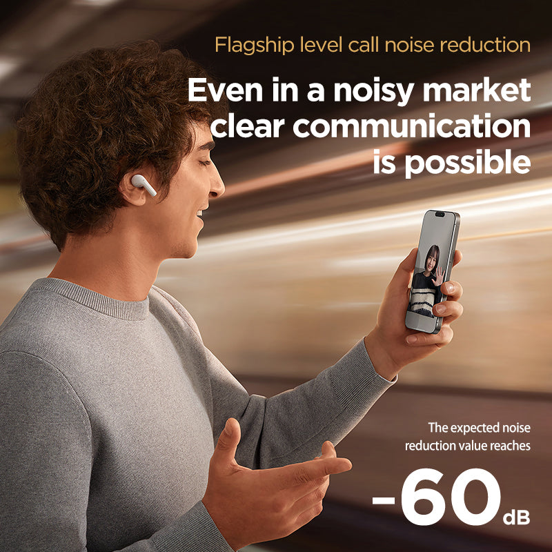PISEN P1 Plus True Wireless Earbuds – Bluetooth In-Ear Headphones with Mic (BHD-TW6)
