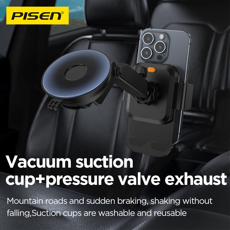 PISEN Robot Arm Car Phone Holder – Adjustable Dashboard Mount with Flexible Arm (TP-ZJ05)