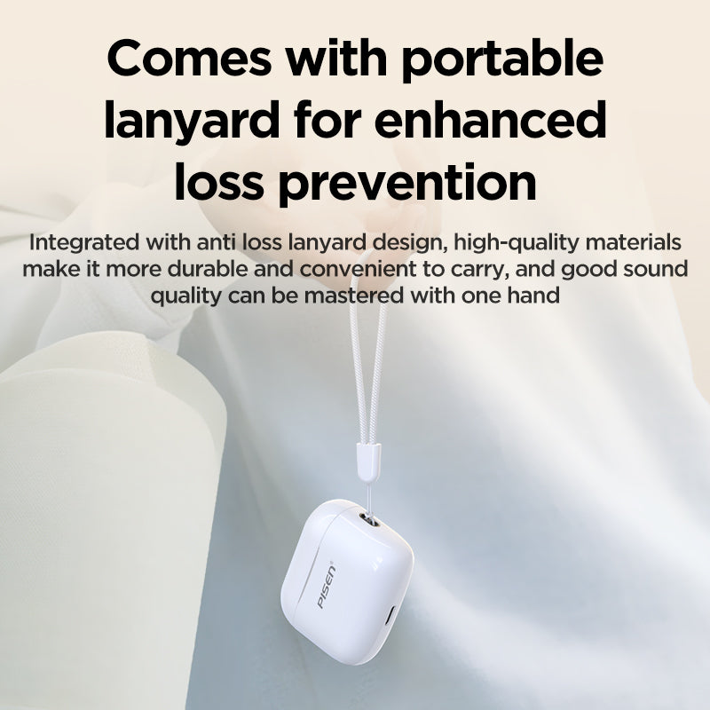 PISEN P1 Plus True Wireless Earbuds – Bluetooth In-Ear Headphones with Mic (BHD-TW6)