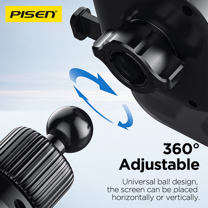 PISEN Anti-Shake Gravity Car Phone Holder – Auto-Grip Vent Mount (TP-ZJ02)