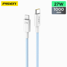 PISEN QUICK USB-C to Lightning Braided Cable – 27W PD Fast-Charging iPhone Cable (CL-PD10)