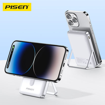 PISEN QUICK 30W Magnetic Wireless Power Bank 10000mAh – MagSafe Fast Portable Charger (TP-D080)