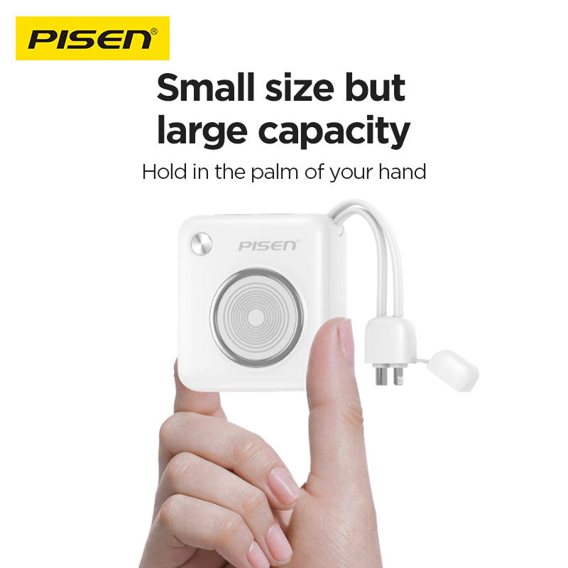 PISEN Power Depot 22.5W Power Bank 10000mAh – Fast-Charging Portable Charger (TP-D105)