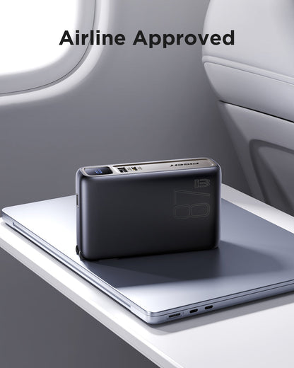 PISEN PRO 87W GaN Power Bank 10000mAh Kit – Fast Charger with Wall Adapter (TS-D319)