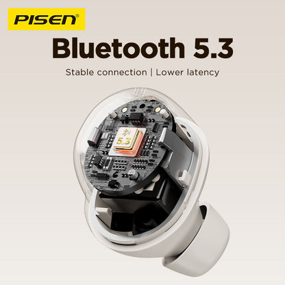 PISEN C3 True Wireless Earbuds – Bluetooth In-Ear Headphones with Mic (BHD-TW10)