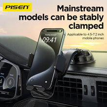 PISEN Dashboard Car Phone Holder – Suction Cup Mount for Windshield & Dash (TP-ZJ04)
