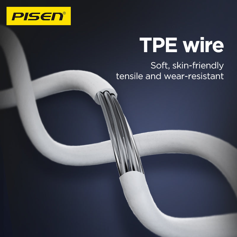 PISEN Half-In-Ear Wired Earphones – Stereo Earbuds with Mic (AP01)