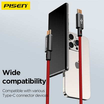 PISEN QUICK Platinum USB-C to Lightning Cable 1m – PD Fast-Charging iPhone Cable (CL-PD09-1000)