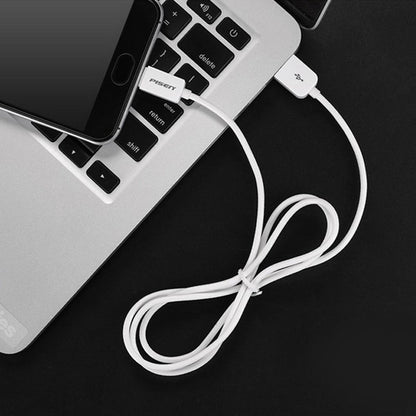 PISEN Mr White USB-A to USB-C Cable 1m – Charging & Sync Cable, White (TC25-1000)