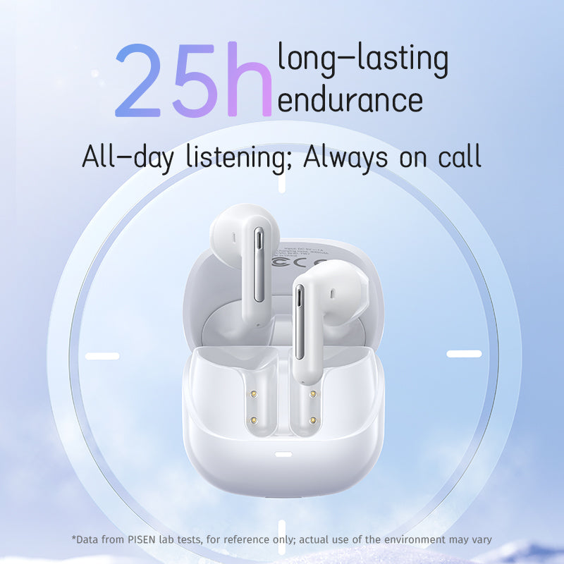PISEN C2 True Wireless Earbuds – Bluetooth In-Ear Headphones with Mic (BHD-TW7)
