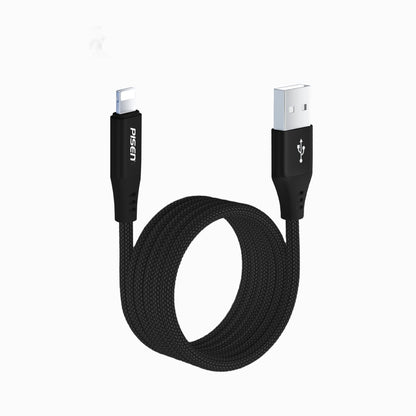 PISEN MagiPi Magloop USB-A to Lightning Cable – 12W Fast-Charging iPhone Cable (AL-FC20-1000)