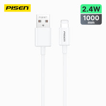 PISEN Mr White USB-A to Lightning Cable 1m – Charging & Sync iPhone Cable, White (AL05-1000)
