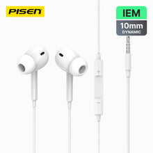 PISEN In-Ear Wired Earphones – Stereo Earbuds with Mic (AP03)