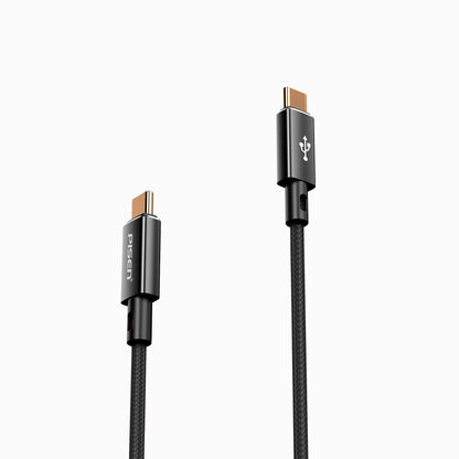 PISEN QUICK Platinum USB-C to USB-C Cable 1m – PD Fast-Charging & Sync Cable (CC-PD12-1000)