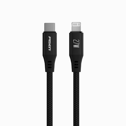 PISEN MagiPi Magloop USB-C to Lightning Cable 1m – 27W PD Fast-Charging iPhone Cable (CL-FC12-1000)