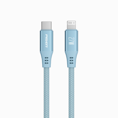 PISEN MagiPi Magloop USB-C to Lightning Cable 1m – 27W PD Fast-Charging iPhone Cable (CL-FC12-1000)