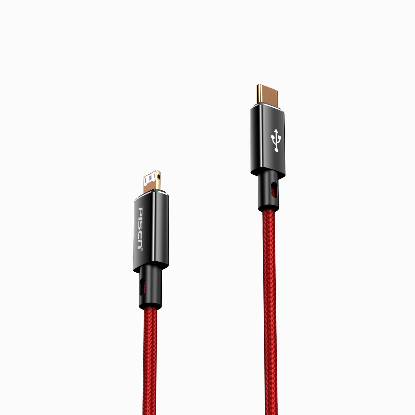 PISEN QUICK Platinum USB-C to Lightning Cable 1m – PD Fast-Charging iPhone Cable (CL-PD09-1000)