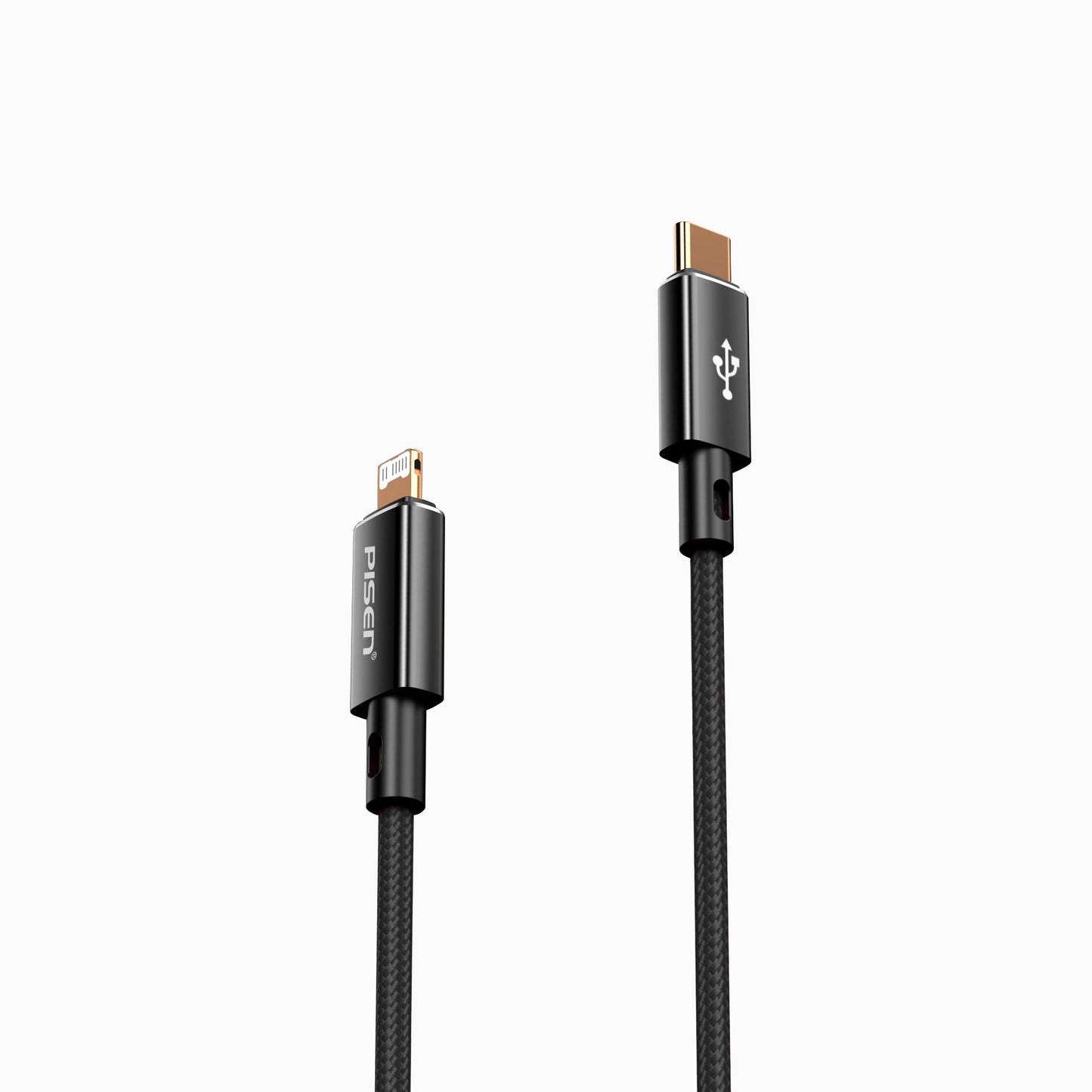PISEN QUICK Platinum USB-C to Lightning Cable 1m – PD Fast-Charging iPhone Cable (CL-PD09-1000)
