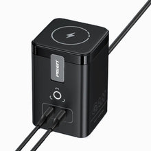 PISEN MagStation 45W GaN Desktop Charger – Magnetic Wireless & USB-C Charging Station (TP-C25)