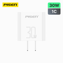 PISEN QUICK 30W USB-C Fast Wall Charger – Single-Port Power Adapter, US Plug (TP-C29)