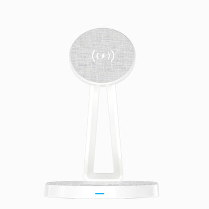 PISEN 2-in-1 Wireless Charging Stand – MagSafe Dock for Phone & Earbuds (TP-C30)