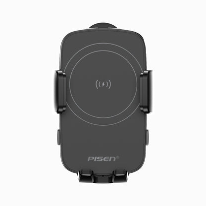PISEN 15W Auto-Clamping Wireless Car Charger – Electric Phone Mount with Fast Charging (TP-C69)