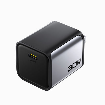 PISEN BOLT Lite 30W 1-Port GaN Fast Charger – Mini USB-C Wall Charger (TP-C62)