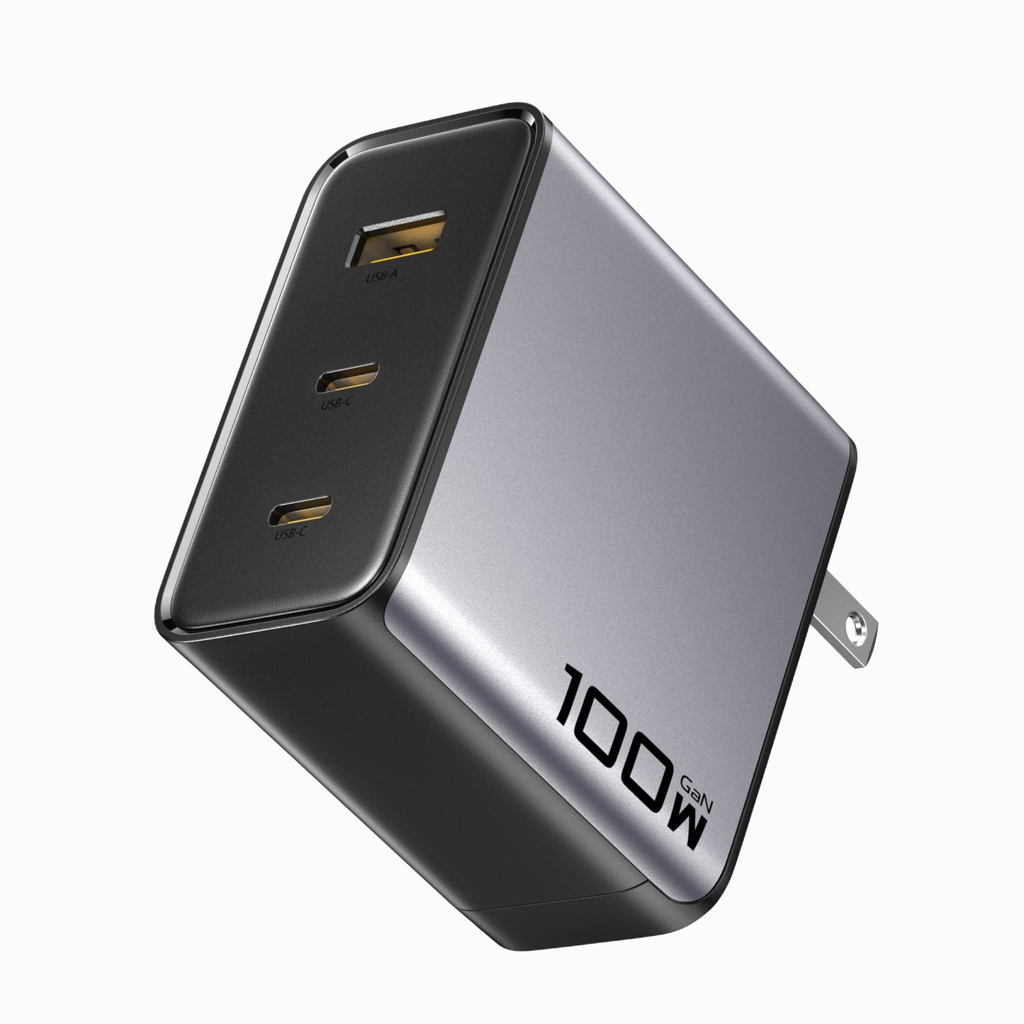PISEN BOLT Pro 100W 3-Port GaN Fast Charger – USB-C Wall Charger for Laptops & Phones (TP-C67)
