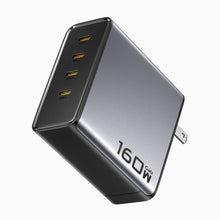 PISEN BOLT Pro 160W GaN Fast Charger – 4-Port USB-C Desktop Charging Station (TP-C81)