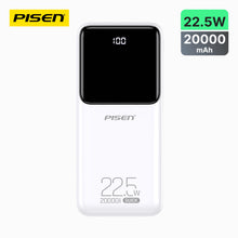 PISEN Semi-Mirror 22.5W Power Bank 20000mAh – High-Capacity Fast Portable Charger (TP-D039)