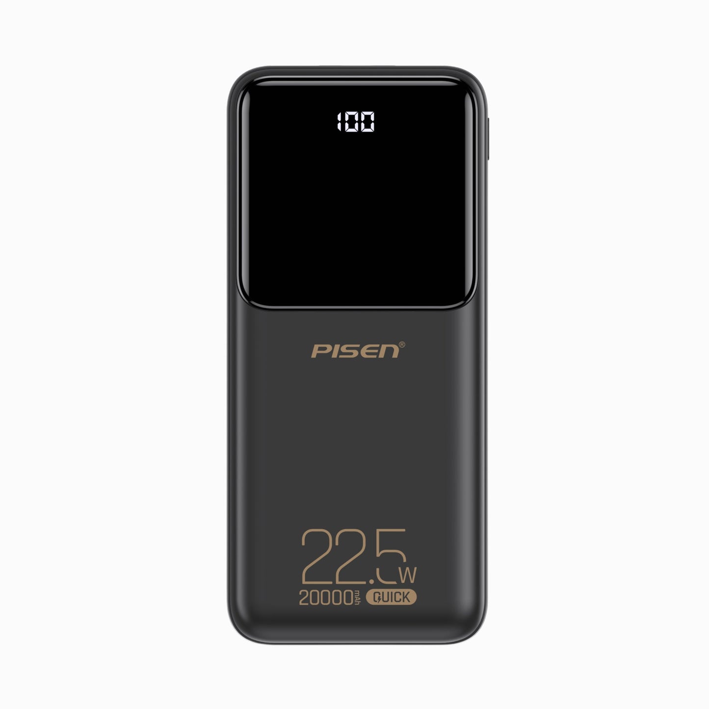 PISEN Semi-Mirror 22.5W Power Bank 20000mAh – High-Capacity Fast Portable Charger (TP-D039)