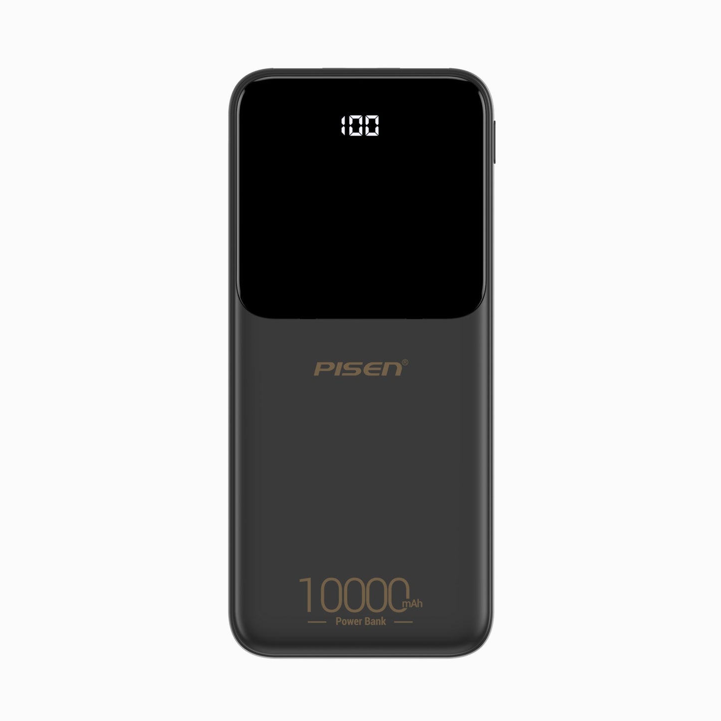 PISEN Semi-Mirror 10W Power Bank 10000mAh – Slim Portable Charger (TP-D053)
