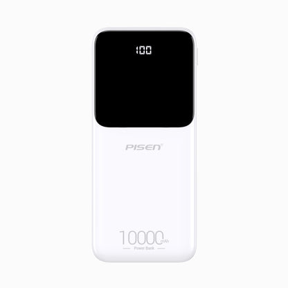 PISEN Semi-Mirror 10W Power Bank 10000mAh – Slim Portable Charger (TP-D053)