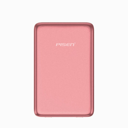 PISEN SleekVolt 20W Wireless Power Bank 5000mAh – Slim MagSafe Portable Charger (TP-D147)