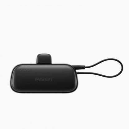 PISEN Tiny 15W Mini Power Bank 5000mAh – Compact Pocket Portable Charger (TP-D180)