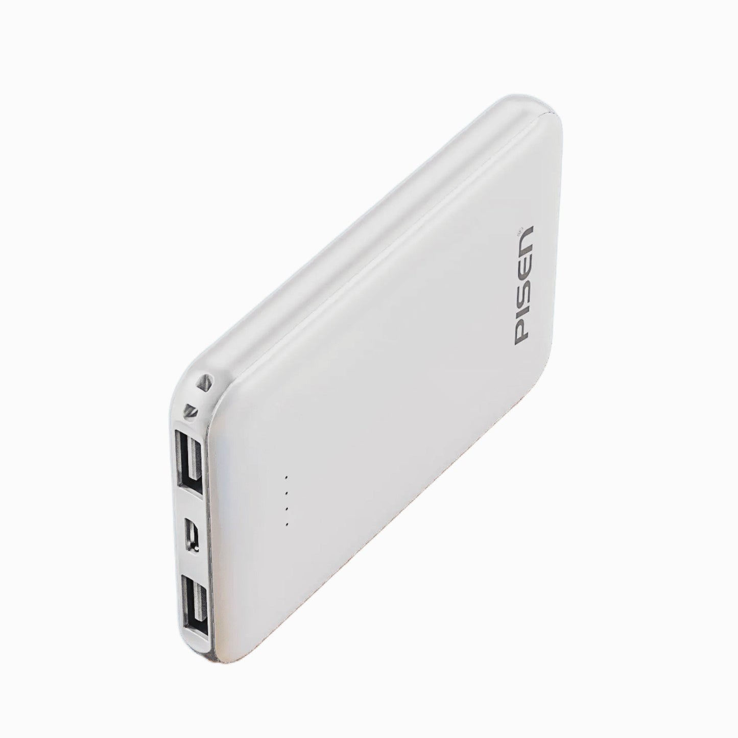 PISEN Mr White Mini 5000mAh Power Bank – Compact Portable Charger, White (TP-D34)