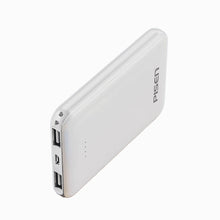 PISEN Mr White Mini 5000mAh Power Bank – Compact Portable Charger, White (TP-D34)