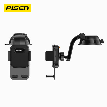 PISEN Dashboard Car Phone Holder – Suction Cup Mount for Windshield & Dash (TP-ZJ04)