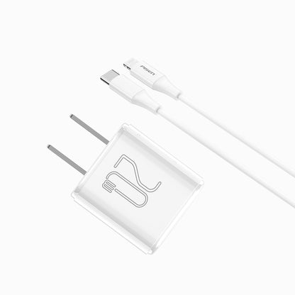 PISEN Mr White 20W PD Quick Charger – USB-C Fast Wall Charger, US Plug (TS-C165)