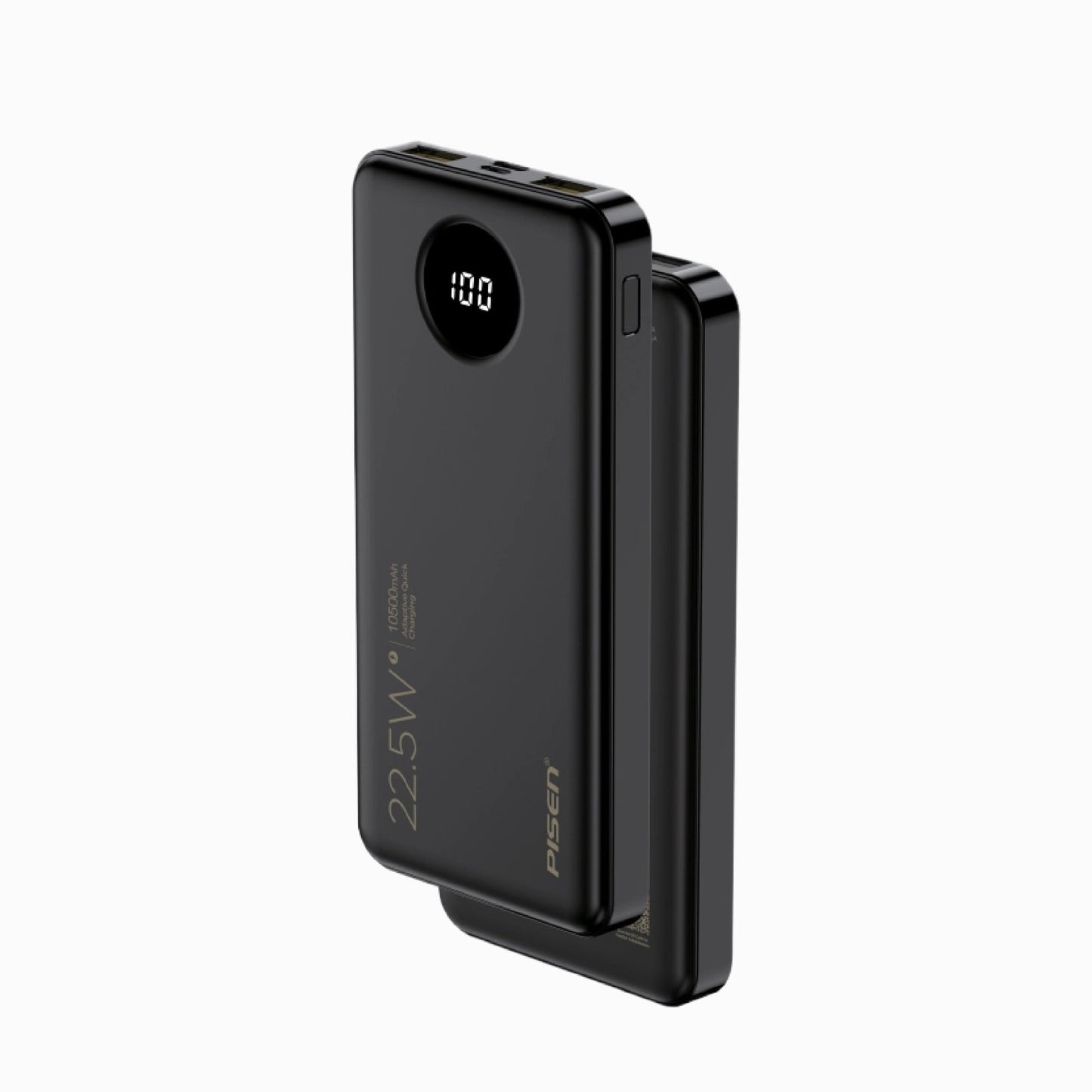 PISEN Power Cube 22.5W Power Bank 10500mAh – Fast Charger with Digital Display (TS-D300)