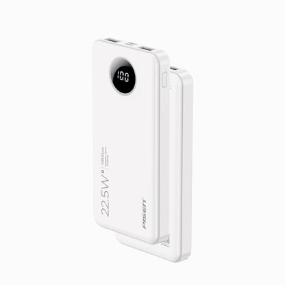 PISEN Power Cube 22.5W Power Bank 10500mAh – Fast Charger with Digital Display (TS-D300)
