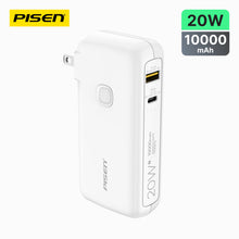 PISEN High Power Box 20W Power Bank 10000mAh – Fast-Charging Portable Charger (TS-D308)