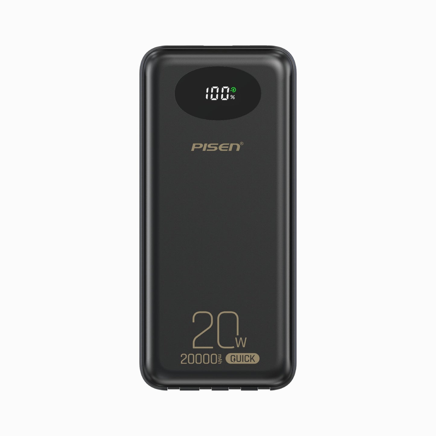 PISEN PowerLink 4-in-1 Power Bank 20000mAh – Fast Charger with Built-In Cables (TS-D344)