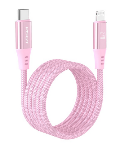 PISEN MagiPi Magloop USB-C to Lightning Cable 1m – 27W PD Fast-Charging iPhone Cable (CL-FC12-1000)